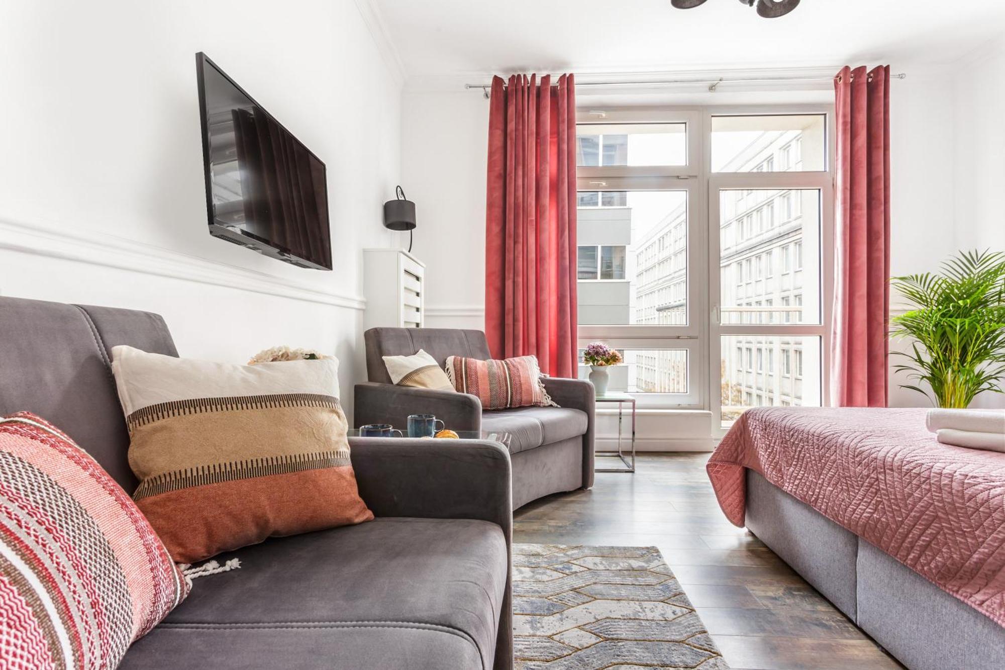 Charming Apartment In The City Center Varsovia Exterior foto