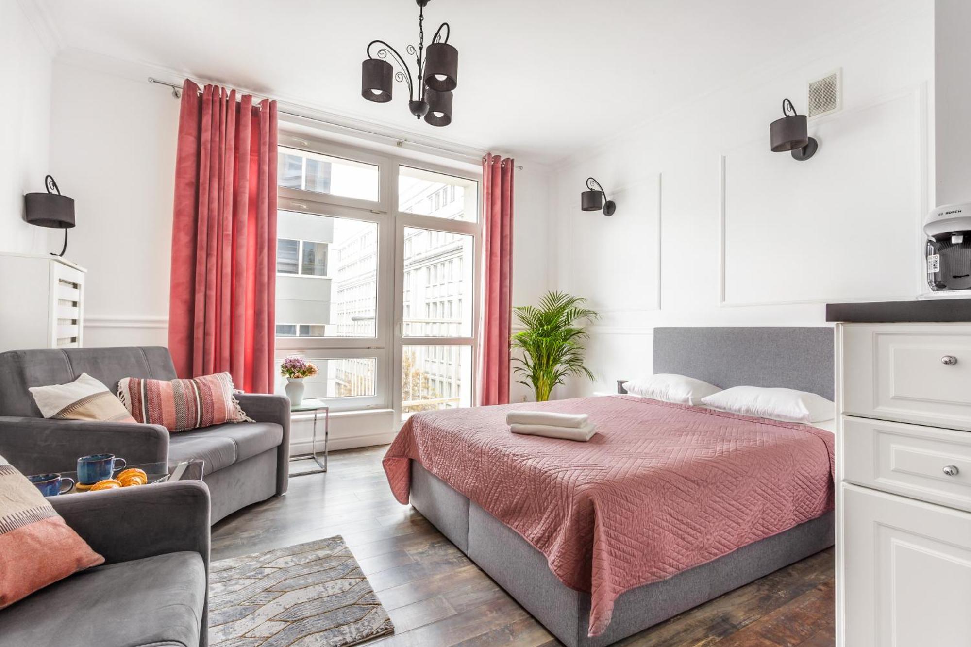 Charming Apartment In The City Center Varsovia Exterior foto